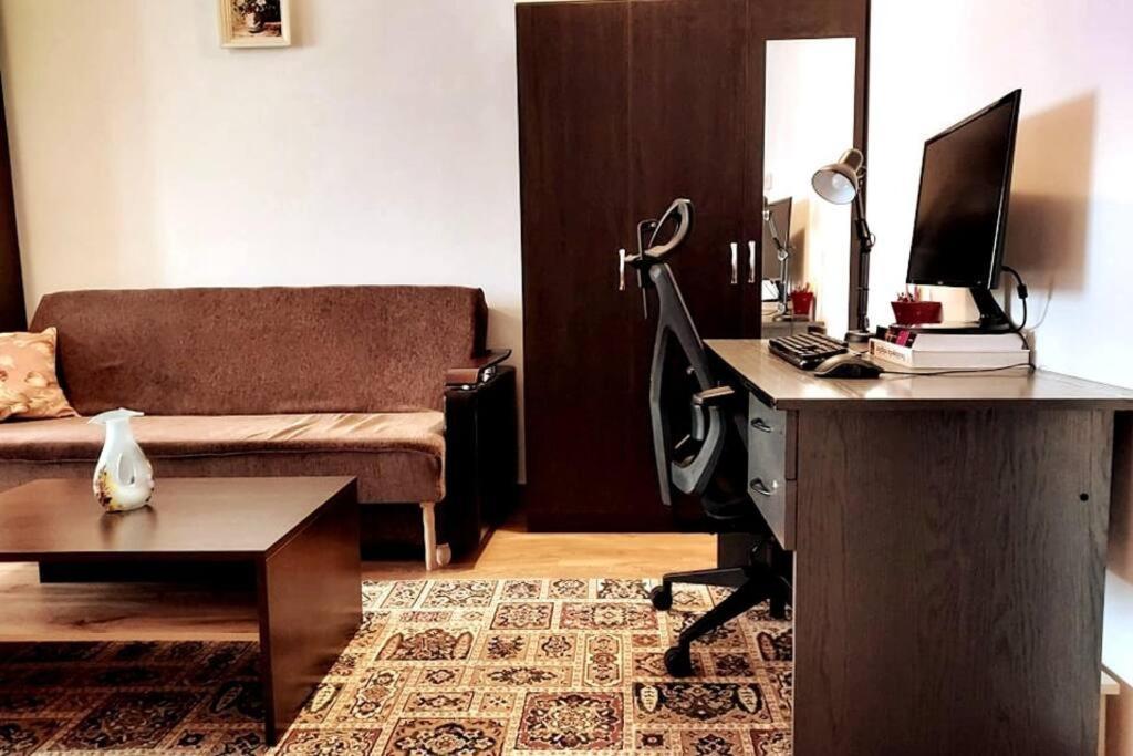 Spacious Flat, With Free Parking & Air Conditioning Флорешть Екстер'єр фото